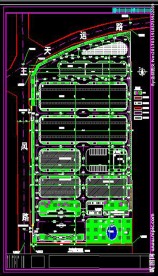 厂区竖向布置图