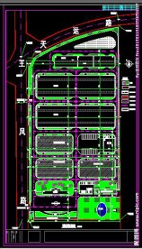 厂区消防规划图