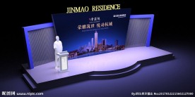 房产开盘舞台效果