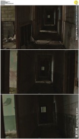 阴暗的楼道走廊