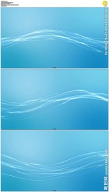 飘动的蓝色丝绸