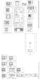 家居整木墙板设计CAD图纸
