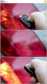 锁住汽车的车钥匙