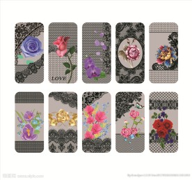蕾丝花手机壳