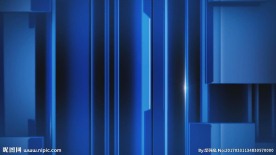 蓝色方块 会议科技