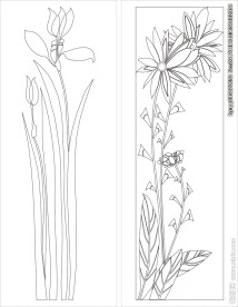移门缕空玻璃雕刻刻绘图案