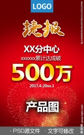 捷报喜讯庆祝图