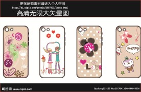 卡通手机壳图案