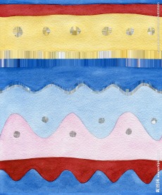 水彩 手绘 小清新 笔刷 底纹