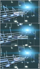 音乐五线谱动态背景