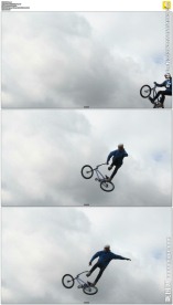 自行车极限跳跃