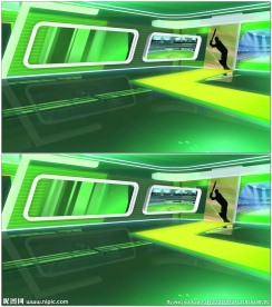 体育频道演播室