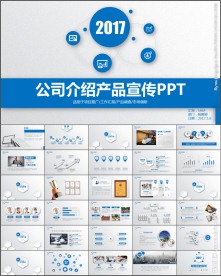 公司介绍品牌宣传产品推广PPT