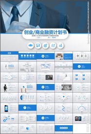 简约大气创业融资计划书PPT