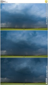 草原上厚厚的乌云