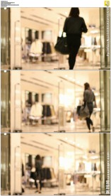 逛商场进店买衣服