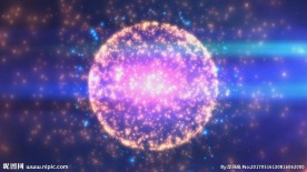 梦幻唯美星河粒子球