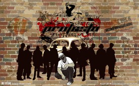 嘻哈街舞装饰画