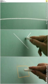 用粉笔在黑板上画图