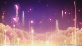 唯美粒子花瓣仙境