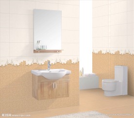 个性墙纸卫生间卫生间