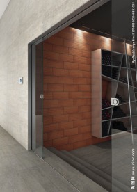 瓷砖效果图  过道  专卖店