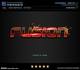 PS字体特效游戏样式