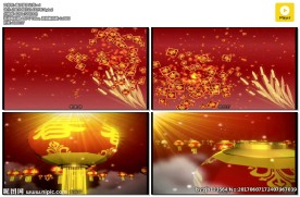 春节 年会 元宵节 灯笼 宫灯