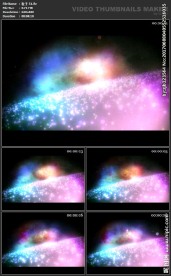 浪漫背景 高级粒子 炫酷 鲜艳