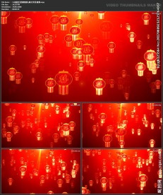 婚礼片头 喜庆 婚庆桃心 春节