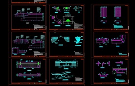人行道树池施工图