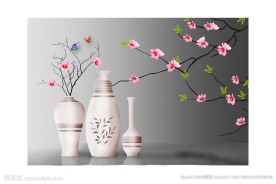 花卉无框画图片