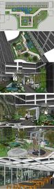 中庭景观草图大师SKP模型