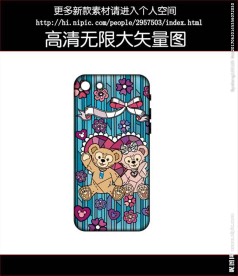 猴子手机壳图案