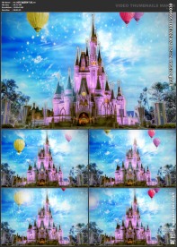 仙境城堡 唯美浪漫 婚礼背景