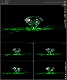 浪漫背景 婚礼婚庆 绿色钻石