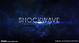 能量冲击波特效字幕展示