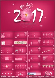 2017工作总结工作汇报PPT