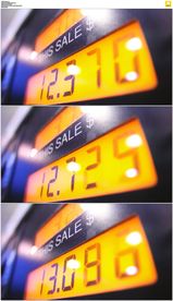 加油上升的价格