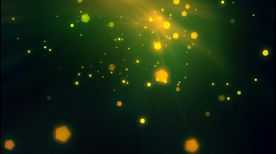 唯美绿色粒子背景