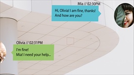 短信微信聊天对话框动画效果