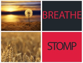 快闪文字图片结合介绍模板