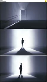 开门走进来黑色人影