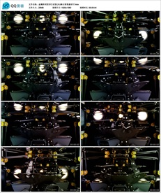 金属阵列变形灯光变幻VJ背景