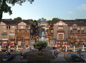 客家小镇效果图