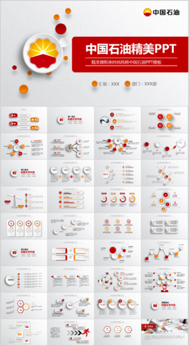 中国石油中石油工作总结PPT