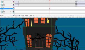 夜闯怪屋1分钟20秒火柴人动画