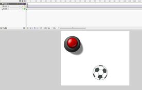 按钮点击控制足球滚动10秒