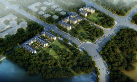 景观鸟瞰图图片