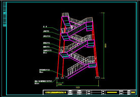 宜春市袁河水厂钢棚楼梯